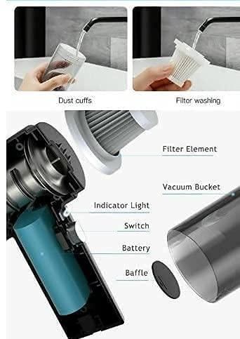 NanoVac🔍💨- Portable Vacuum Cleaner