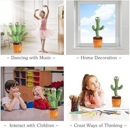 Dancing Cactus Toy - LED Musical & Mimicry