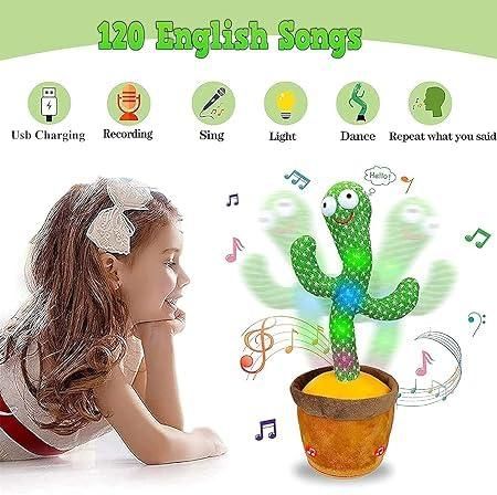 Dancing Cactus Toy - LED Musical & Mimicry