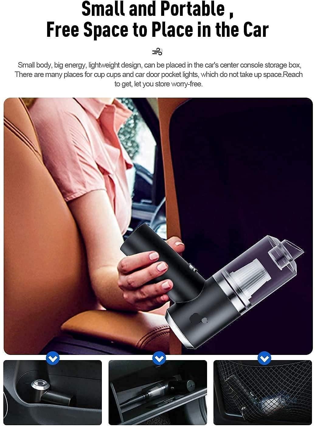 NanoVac🔍💨- Portable Vacuum Cleaner