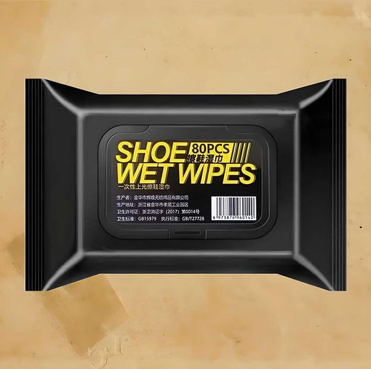  KleanKicks 💧🧼👟- Sneaker & Shoe Cleaner Wipes - 1 Pack of 80 wipes