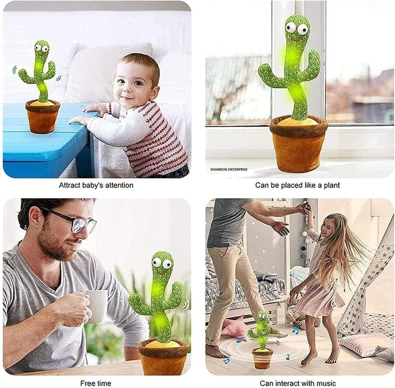 Dancing Cactus Toy - LED Musical & Mimicry