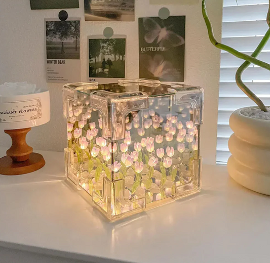 DIY Infinite Tulip Lamp